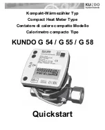 Preview for 1 page of KUNDO G 54 Quick Start Manual