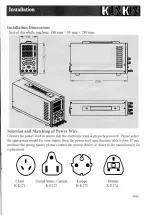 Preview for 11 page of KUNKIN KL283 User Manual