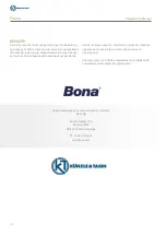 Preview for 310 page of Kunzle & Tasin Bona Belt UX Operating And Maintenance Manual