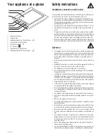 Preview for 3 page of Kuppersbusch ETS 457.0 Instructions For Use And Installation Instructions