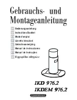 Preview for 1 page of Küppersbusch IKD 976.2 Instruction Booklet