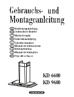 Küppersbusch KD 6500 Instruction Booklet preview