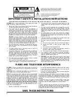 Preview for 2 page of Kurzweil Forte SE Musician'S Manual