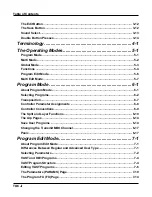 Preview for 6 page of Kurzweil Forte SE Musician'S Manual