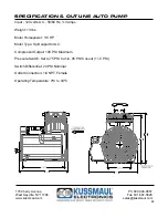 Preview for 6 page of KUSSMAUL AUTO-PUMP 091-9B-1-AD Instruction Manual