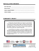 Preview for 9 page of KUSSMAUL AUTO-PUMP 091-9B-1-AD Instruction Manual