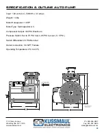 Preview for 6 page of KUSSMAUL AUTO-PUMP 091-9B-4 Instruction Manual