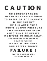 Preview for 3 page of KUSSMAUL Auto-Pump 091-9HP Instruction Manual