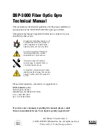 Preview for 2 page of KVH Industries DSP-3000 Tehnical Manual