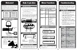 Preview for 2 page of KVH Industries TracVision M3 Quick Start Manual