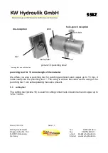 Preview for 17 page of KW Hydraulik SSBZ Operating Manual