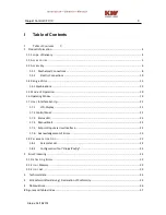 Preview for 3 page of KW CFC10 Assembly, Installation And Operation Instructions