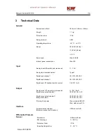 Preview for 34 page of KW CFC10 Assembly, Installation And Operation Instructions