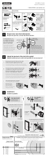 Kwikset 720PSK RDT 15 CP Installation Manual preview