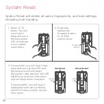 Preview for 28 page of Kwikset Halo Touch Quick Start & Troubleshooting Manual