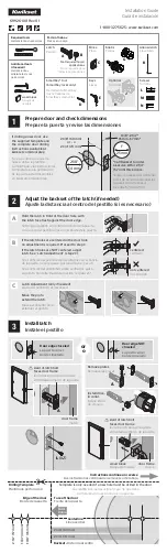 Preview for 1 page of Kwikset Prismo 740PSK RDT 15 SMT Installation Manual