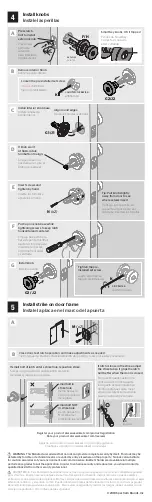 Preview for 2 page of Kwikset Prismo 740PSK RDT 15 SMT Installation Manual