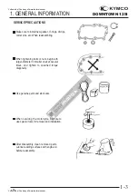 Preview for 5 page of KYMCO Downtown 125i 2009 Service Manual