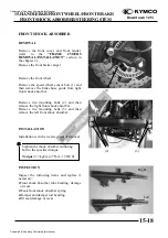 Preview for 207 page of KYMCO Downtown 125i 2009 Service Manual