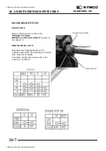 Preview for 251 page of KYMCO Downtown 125i 2009 Service Manual