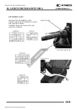 Preview for 252 page of KYMCO Downtown 125i 2009 Service Manual