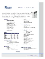 Preview for 5 page of Kyocera CS-3035 Copystar Product Manual