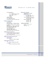 Preview for 7 page of Kyocera CS-3035 Copystar Product Manual