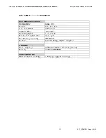 Preview for 11 page of Kyocera CUA 25307 Specifications