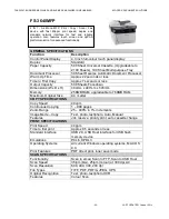 Preview for 20 page of Kyocera CUA 25307 Specifications