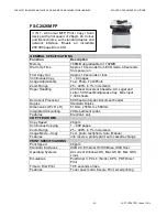 Preview for 26 page of Kyocera CUA 25307 Specifications