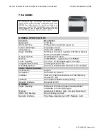 Preview for 74 page of Kyocera CUA 25307 Specifications