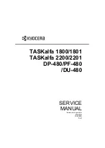 Preview for 1 page of Kyocera DP-480 Service Manual