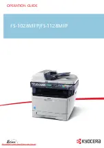 Preview for 1 page of Kyocera FS-1028MFP DP Operation Manual