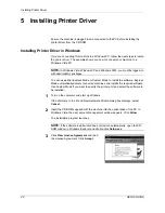 Preview for 28 page of Kyocera FS 1128 - MFP Setup Manual