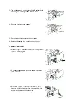 Preview for 3 page of Kyocera FS-C8026N Troubleshooting