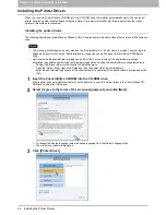 Preview for 36 page of Kyocera TASKalfa 550c Software Installation Manual