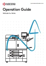 Kyocera Taskalfa Pro 15000c Operation Manual preview