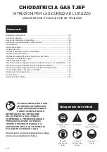 Preview for 118 page of Kyocera TJEP GRF 34/90 GAS 3G Safety And Operation Instructions