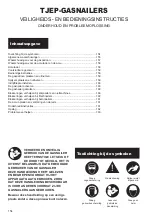 Preview for 156 page of Kyocera TJEP GRF 34/90 GAS 3G Safety And Operation Instructions