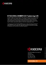 Preview for 92 page of Kyocera TJEP RE-BAR 40 User Manual