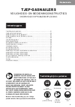 Preview for 33 page of Kyocera TJEP ST-15/50 GAS Safety And Operation Instructions