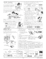 Preview for 3 page of Kyosho 3119 Manual