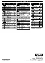 Preview for 31 page of Kyosho GP TR-15 MONSTER TOURING 4WD Instruction Manual