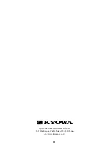 Preview for 150 page of KYOWA WGA-910A Series Instruction Manual