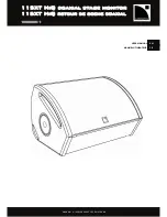 L-Acoustics 115XT HiQ User Manual preview