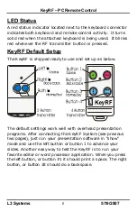 Preview for 7 page of L3 Systems KeyRF Manual