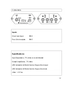 Preview for 14 page of LA Audio AES SPD User Manual