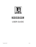 Preview for 1 page of LA Audio Digibox AES D2 User Manual