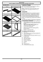 Preview for 22 page of La Cornue AlberTine 90 User Manual & Installation & Service Instructions