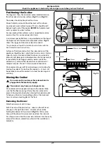 Preview for 23 page of La Cornue AlberTine 90 User Manual & Installation & Service Instructions